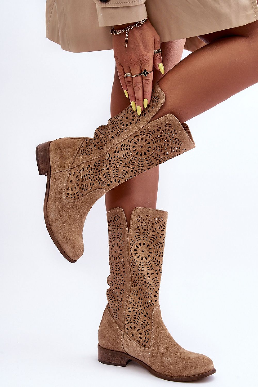 Open-work Boots model 184036